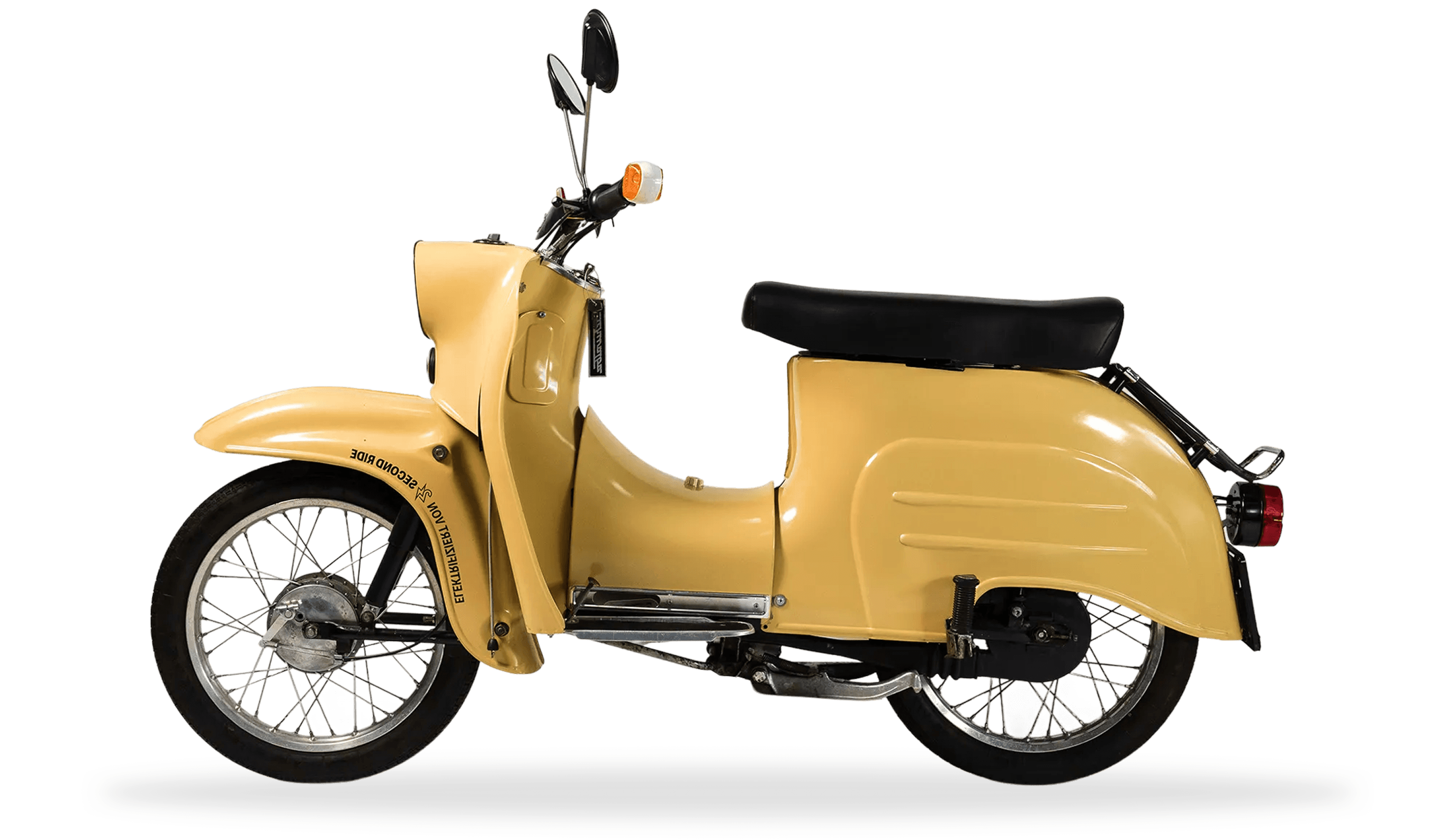 Elektrifizierte Simson Schwalbe