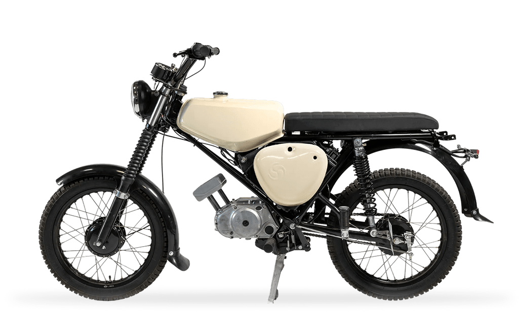 Simson S-Modell Moped in Creme