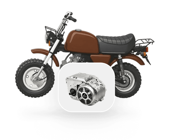 MID50 Umbaukit für Honda Monkey 1961-2017 (Reservierung)