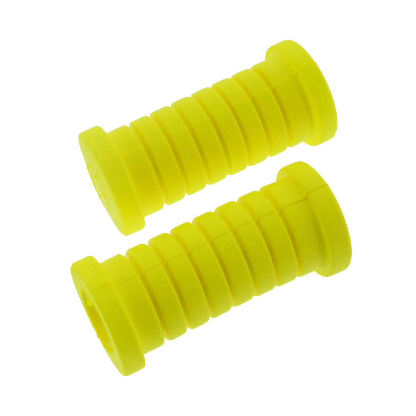 2x Fußrastengummi, gelb - Mokick
