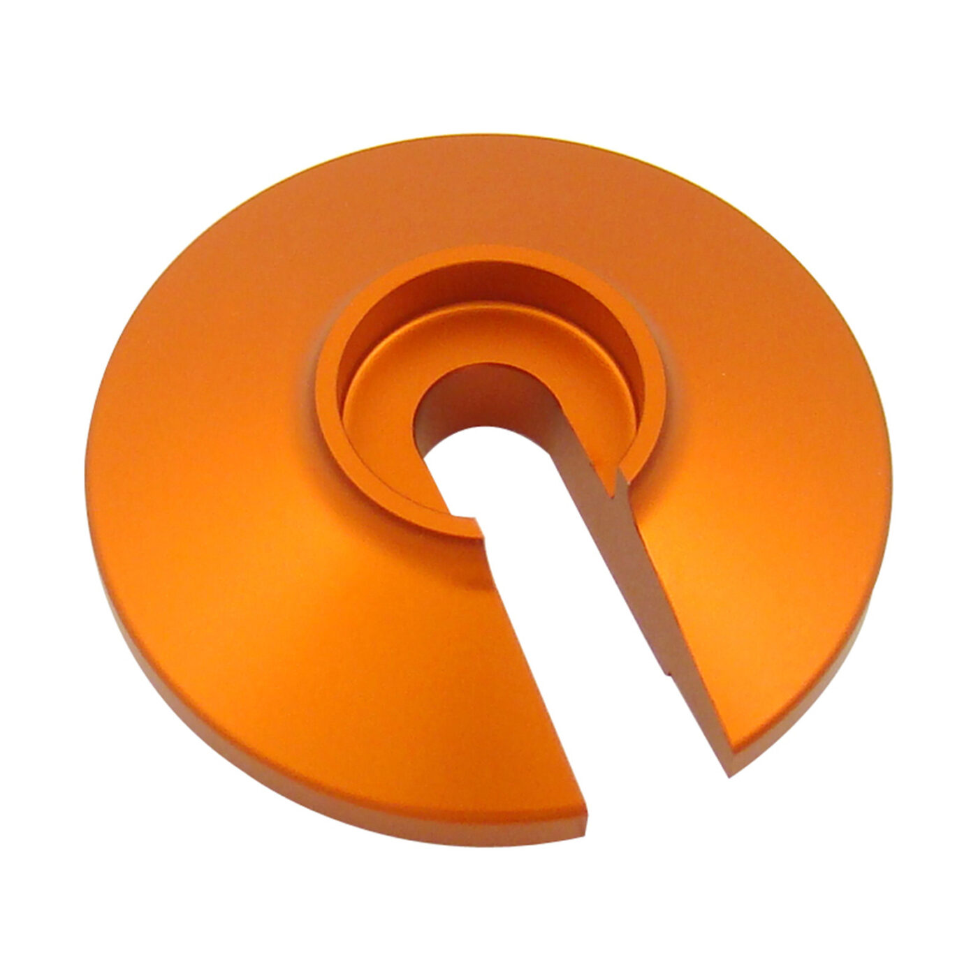 Steckscheibe Alu, orange, Mokick