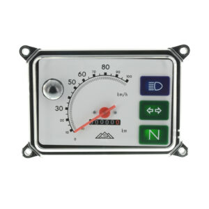 Gerätekombination für SR50, SR80 - ohne Leuchtmittel, Skale weiß - 100 km/h
