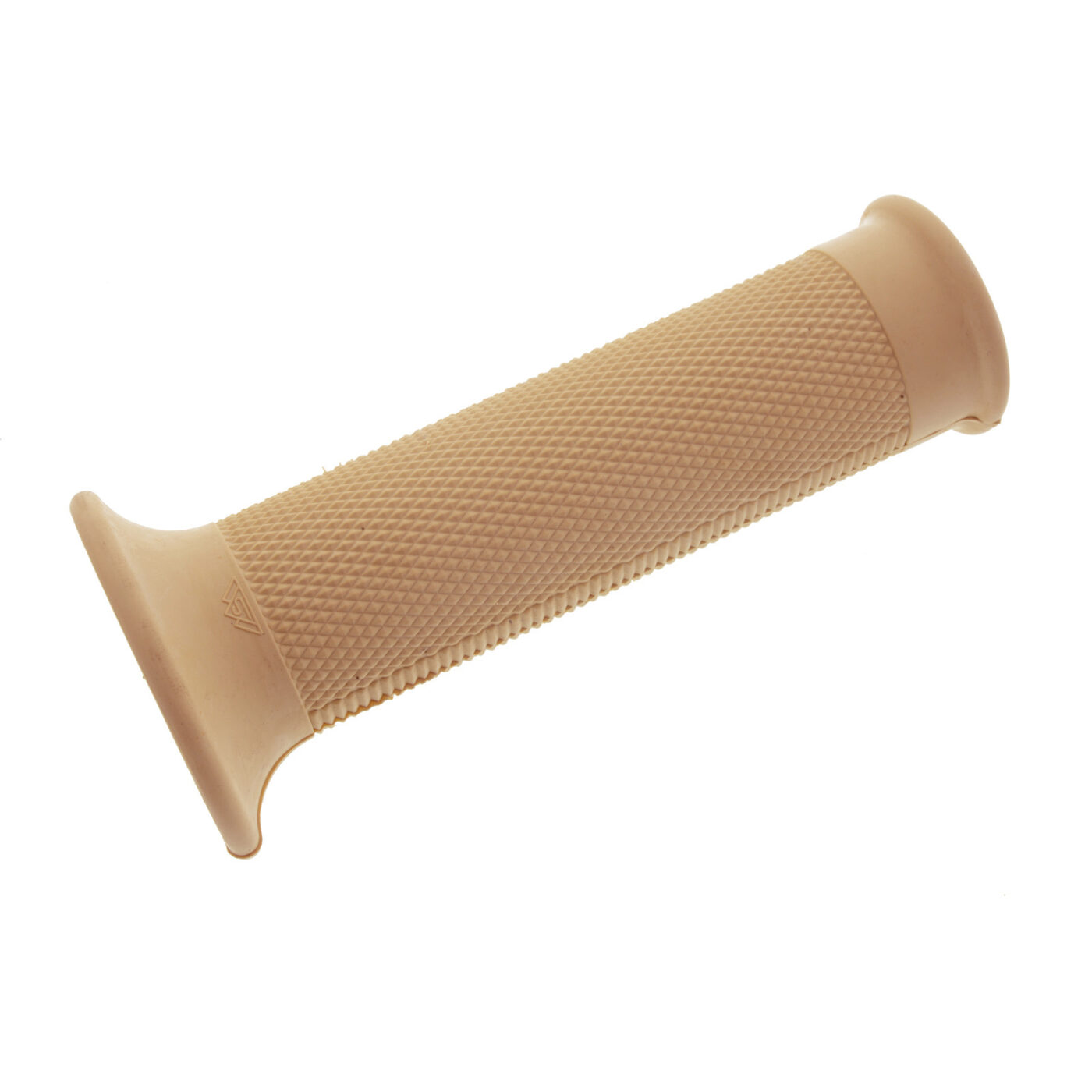 Gummigriff m. Rändelprofil f. Festgriff, beige - ohne Loch zur Blinkerbefestigung - innen Ø 20 mm, Länge: 120 mm