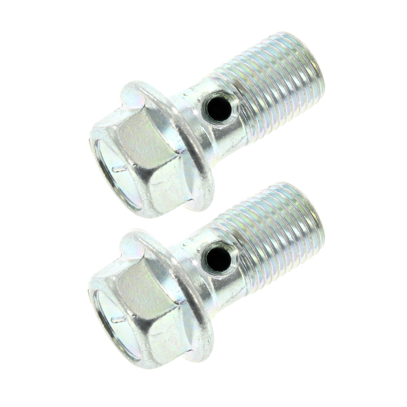 Paar Hohlschrauben zur Bremsleitung - verzinkt - M10x1, Länge 19 mm, SW12