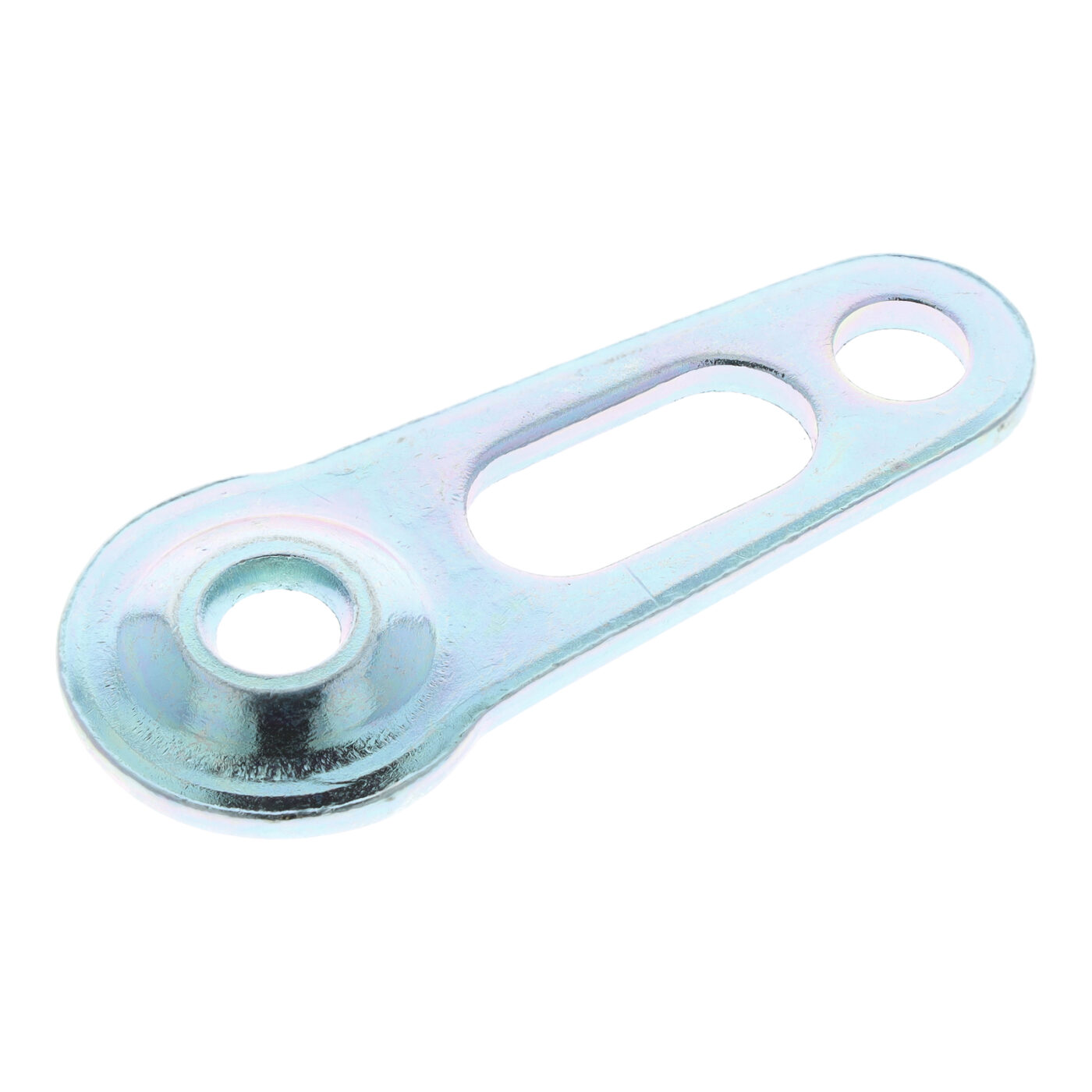 Halter f. Tachometer und DZM - glanzverzinkt, verstärkte Ausführung - für Gussgabelführung - S50, S51, S70