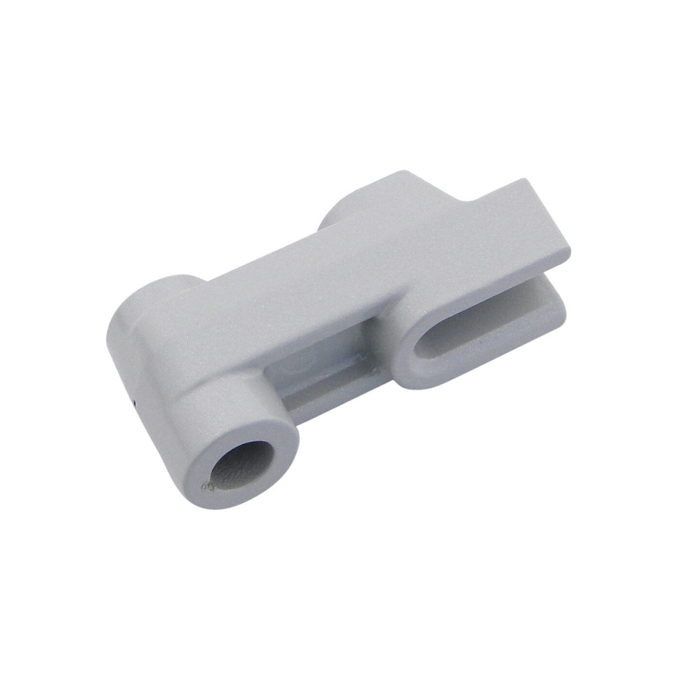 Distanzstück, hinten, Alu, PPB silber - Mokick / Roller