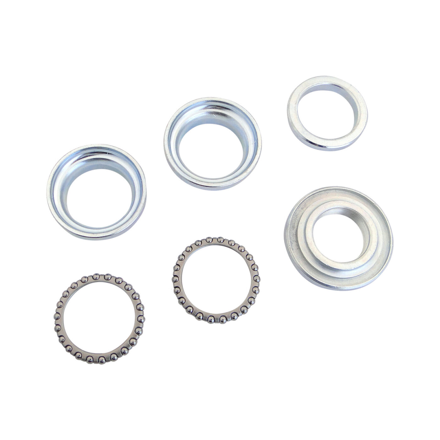 SET Lenkkopflager, Lenkungslagersatz, 6-teilig - für KR51/1,  KR51/2