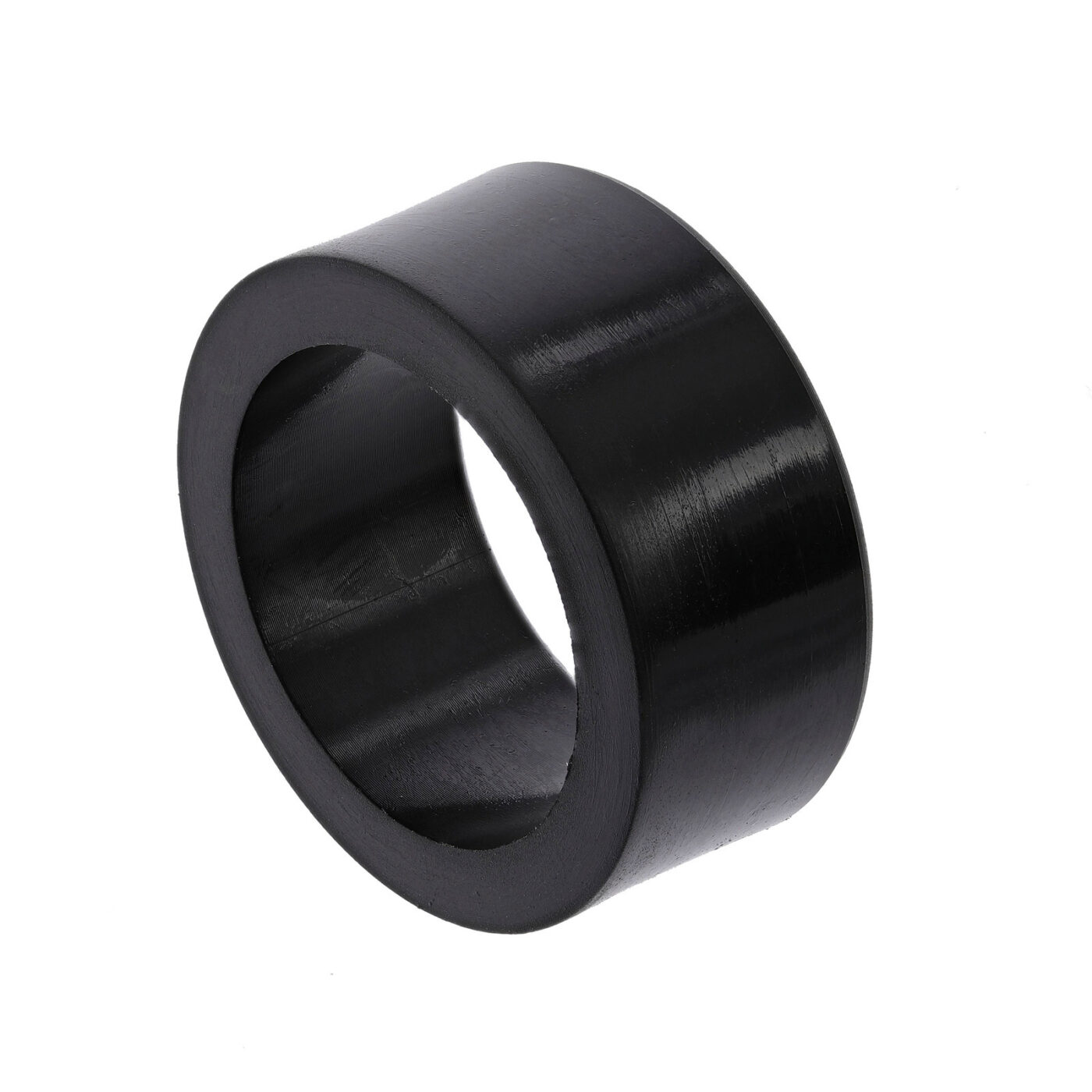 Distanzstück links (Kunststoff, schwarz) - für Lenker ø 22 mm - KR51, Vogelserie, passend für MZ