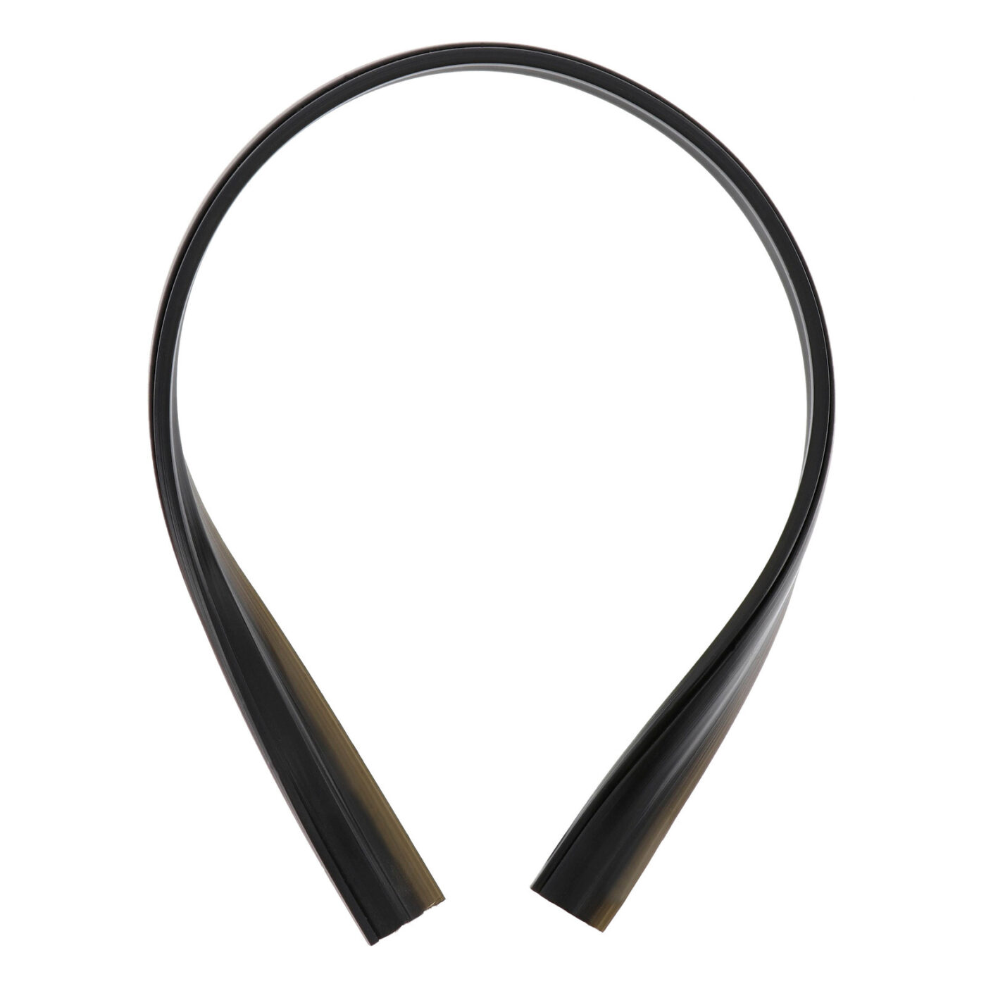 Keder am Scheinwerferhalter - PVC schwarz - 2x 220mm - geschnitten 450mm - SR4-1