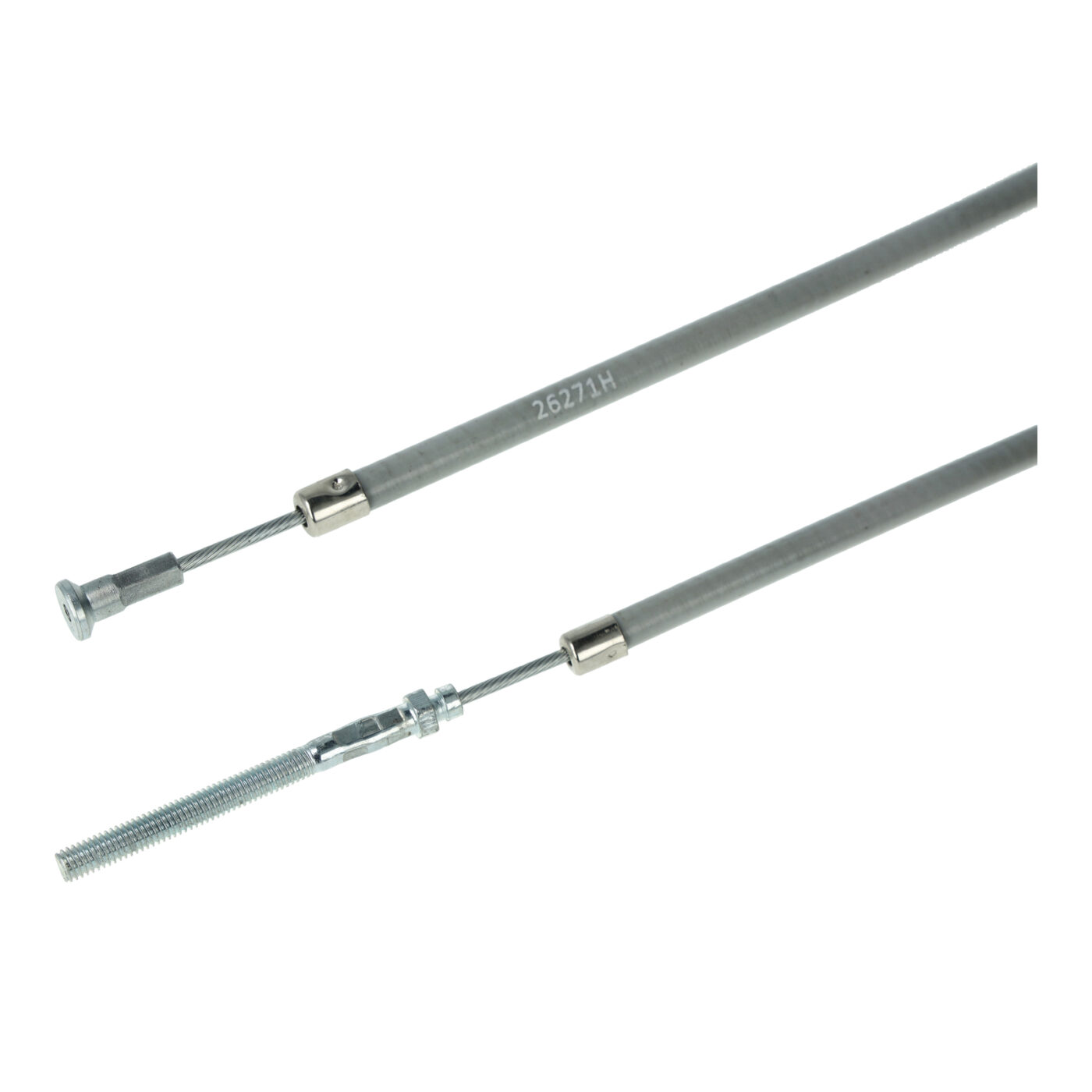 Bowdenzug, Fußbremse, für Aluguss-Bremsschild - grau - KR50