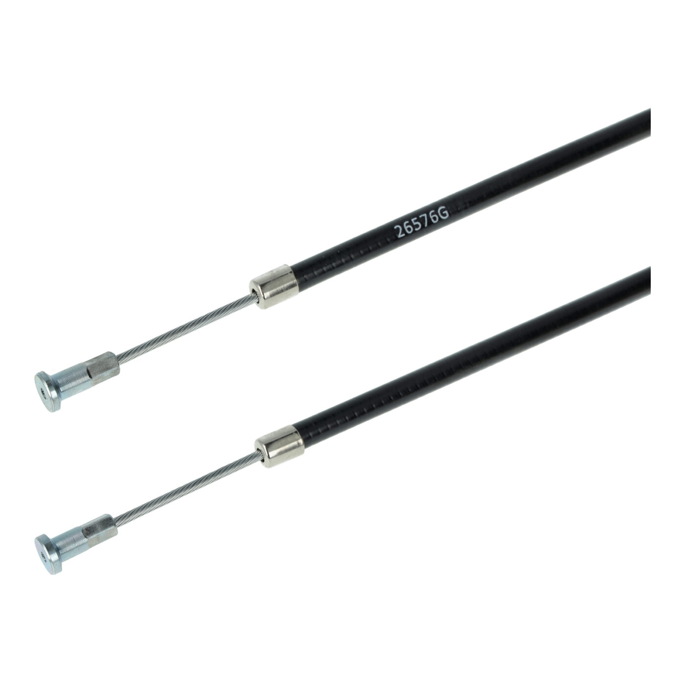 Bowdenzug, Fußbremse, für Blechbremsschild - schwarz - KR50