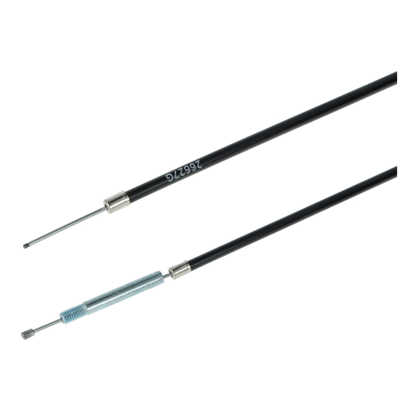 Bowdenzug, Starterklappe - schwarz - KR50