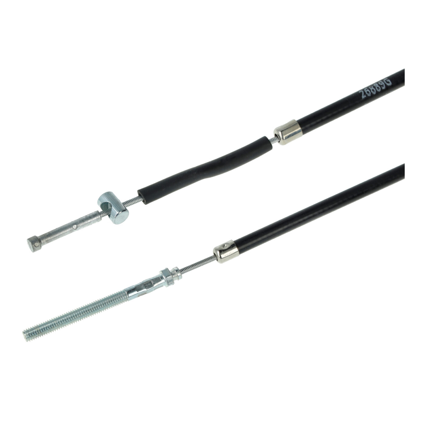 Bowdenzug, Fußbremse, für Bremshebel aussenliegend - schwarz - SR4-1 Sö K/Si K, SR4-2, SR4-3, SR4-4
