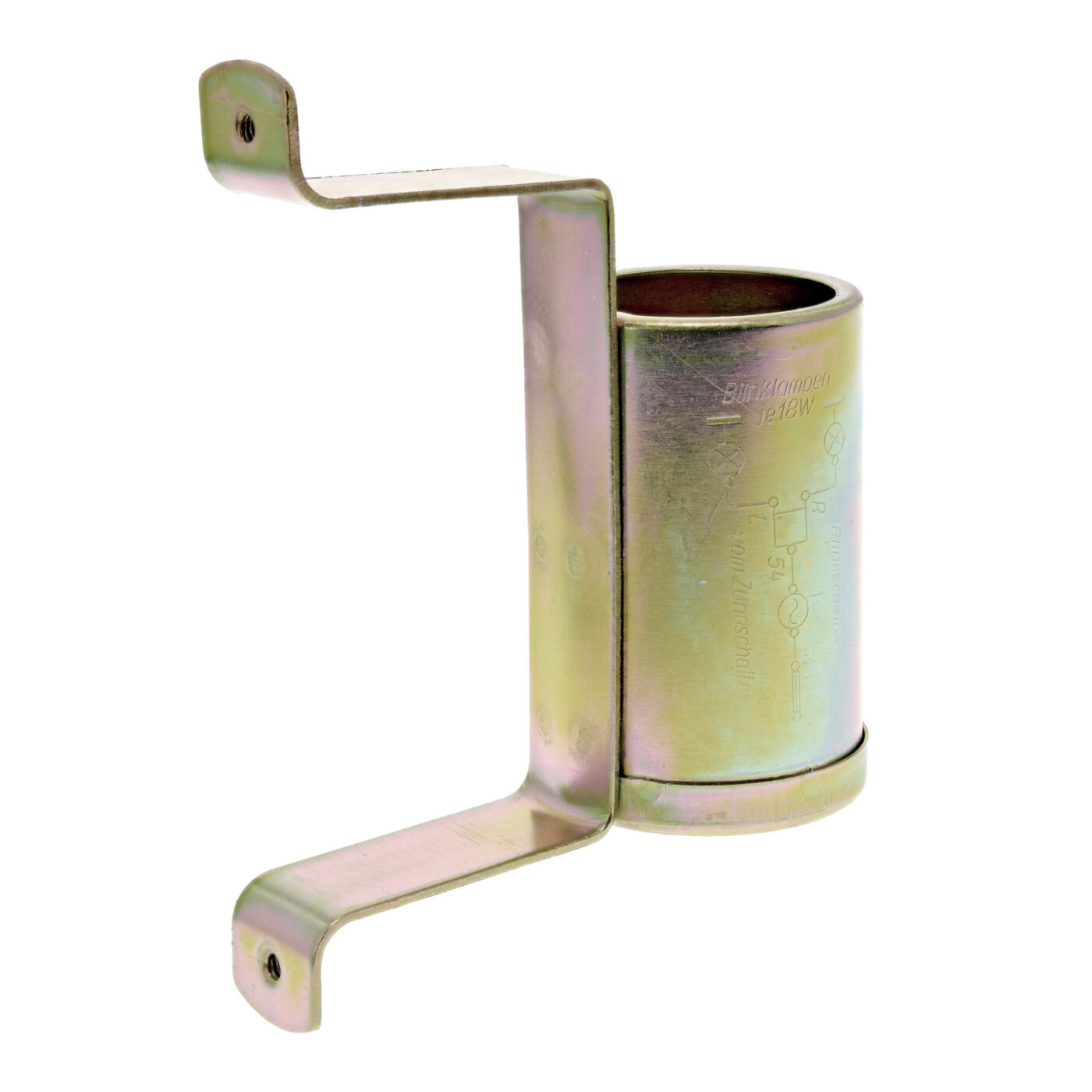 Schwingungsdämpfergehäuse 8581.6/2 für 6V 1x18W-Blinkgeber - ES, ETS