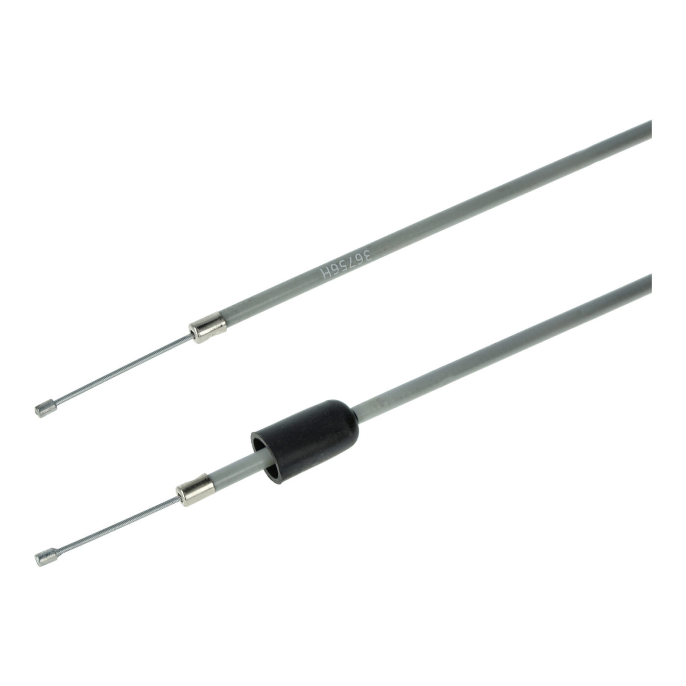Bowdenzug, Gas - grau - RT125/1 - Vergaser BVF 20NB-1 (Flachschieber) - G874/H800