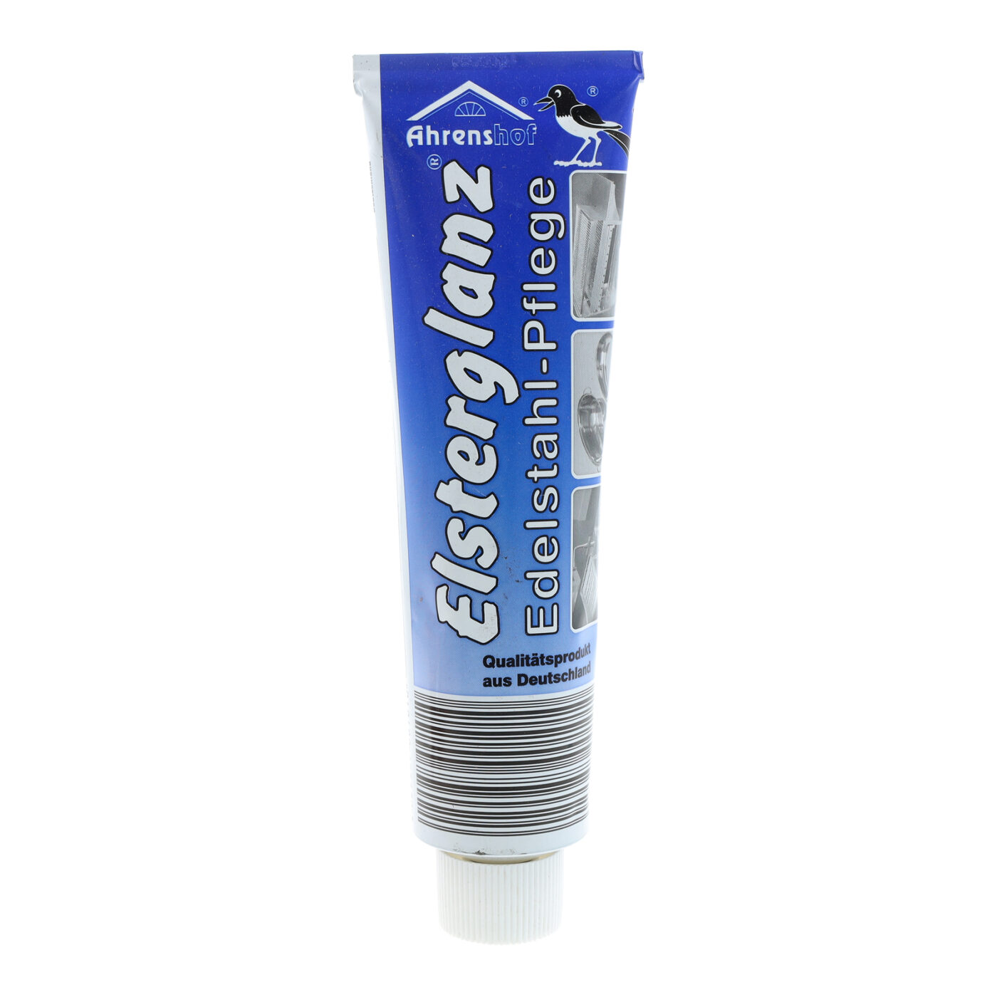 Elsterglanz Edelstahl-Pflege, Polierpaste - 150 ml-Tube