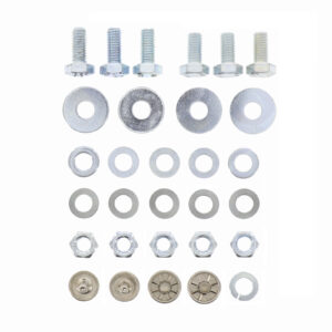 Normteile-Set S50, S51, S70 Schutzblech hinten (Lasche, Rücklichthalter, Schutzblechhalter)