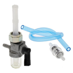 SET Kraftstoffhahn m. Wassersack - inkl. Benzinschlauch, Benzinfilter - SR4-Typen, S50, S51, S53, S70, S83