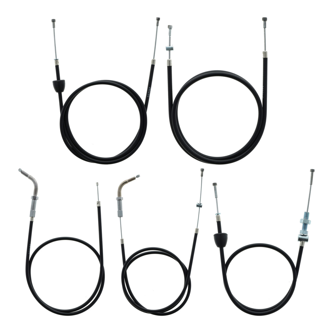 Set - 5x Bowdenzüge - schwarz - SR4-1 Sö P