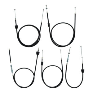 Set - 5x Bowdenzüge - schwarz - SR4-2, SR4-3, SR4-4, Bremshebel hinten innenliegend