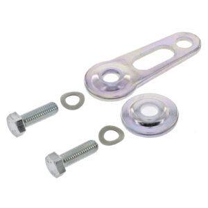 Set Halter Tachometer + DZM - verzinkt, verstärkte Ausführung - für Gussgabelführung - S50, S51, S70