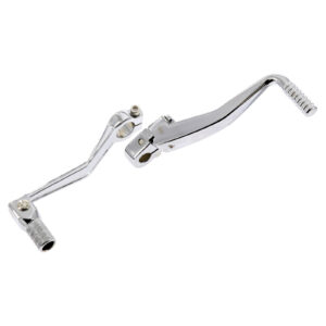 SET Kickstarterhebel + klappbaren Fußschalthebel - Farbe: chrom - für Enduro, Sport, Tuning
