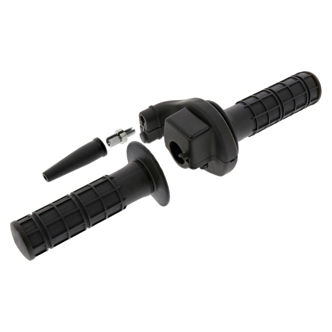 Schnellgasgriff + Festgriff - inkl. Tommaselli-Griffgummi ø 22 mm + ø 24 mm