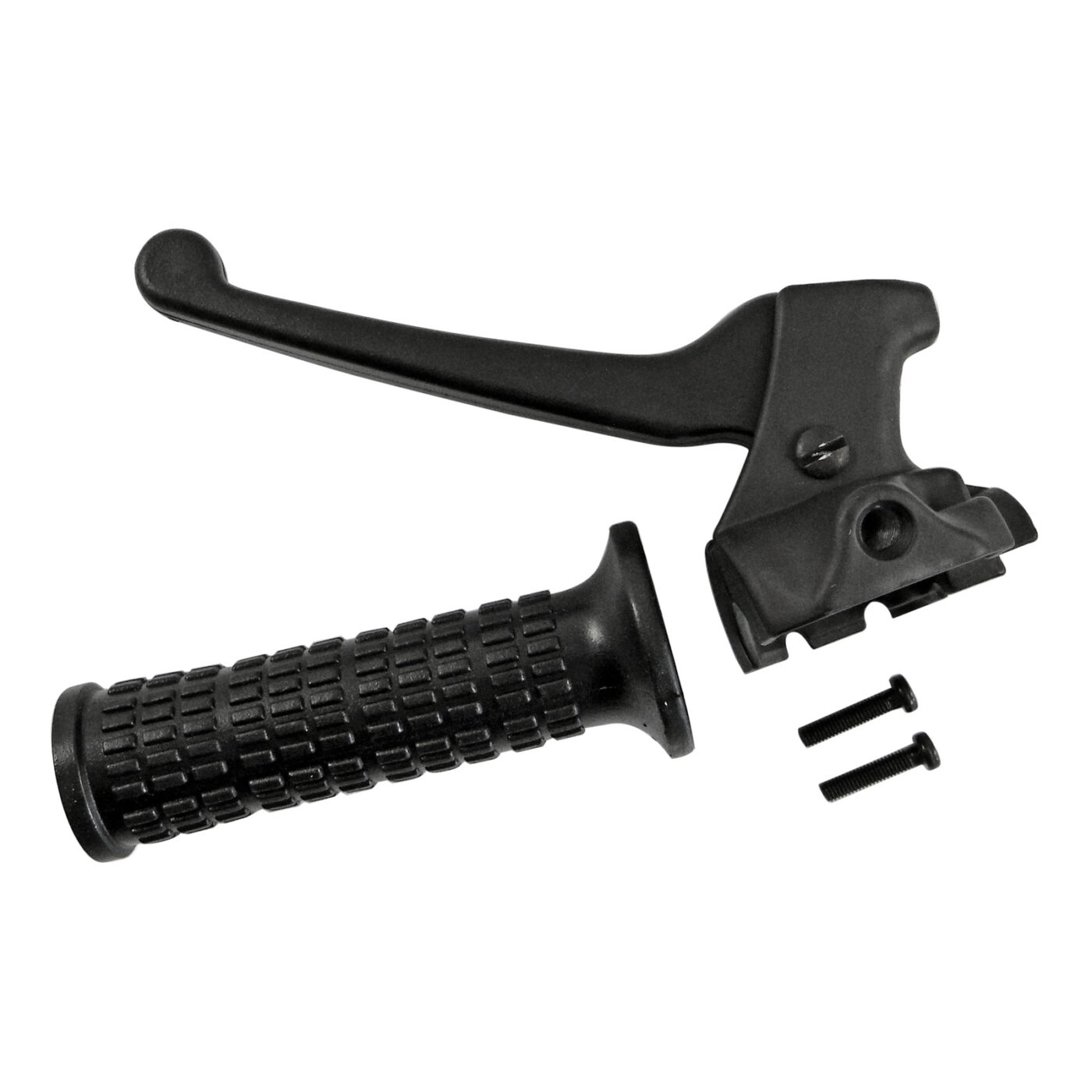 SET Armatur Domino mit Festgriffgummi, Anbau links - z.B. MSA50