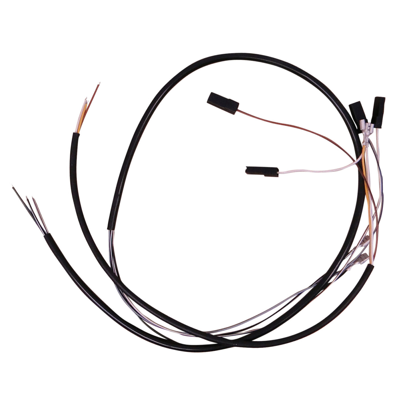 Kabelbaum für Schalterkombination - 6 + 12 Volt - ohne Lichthupe - flacher Lenker - S51, S70