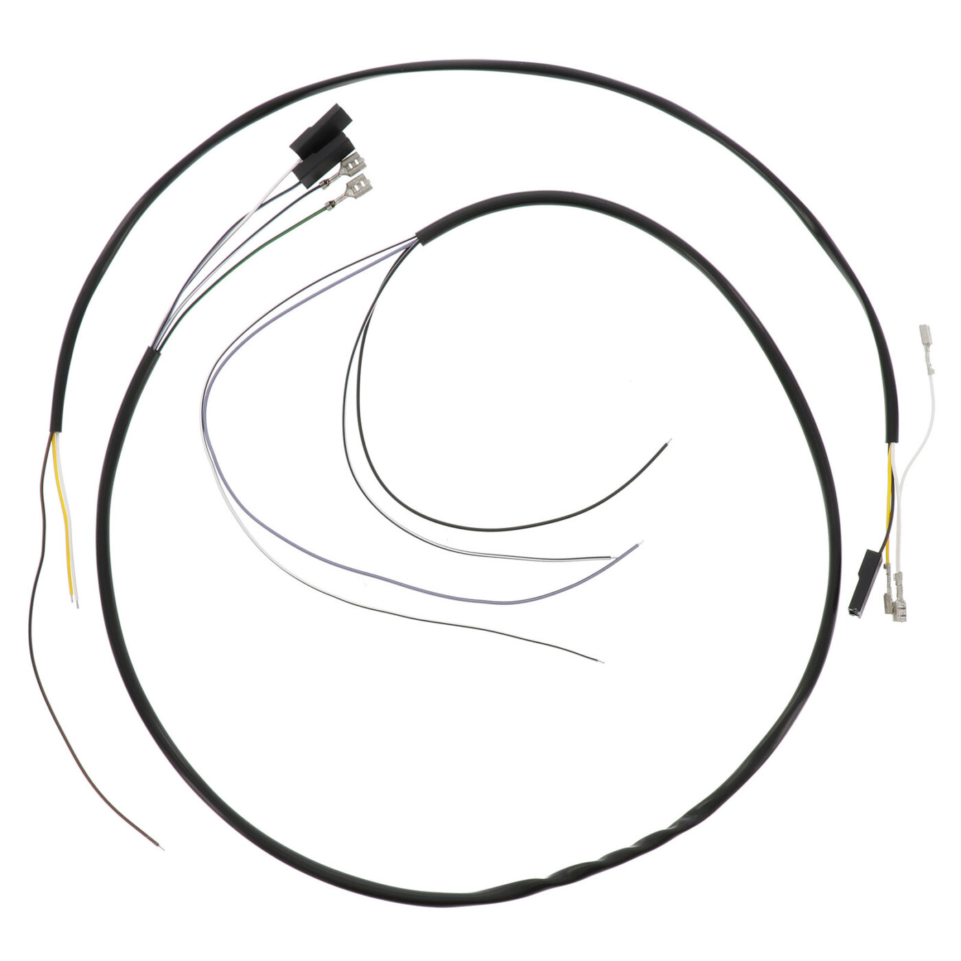 Kabelbaum für Schalterkombination - 6 + 12 Volt - ohne Lichthupe - Enduro-Lenker - S51, S70
