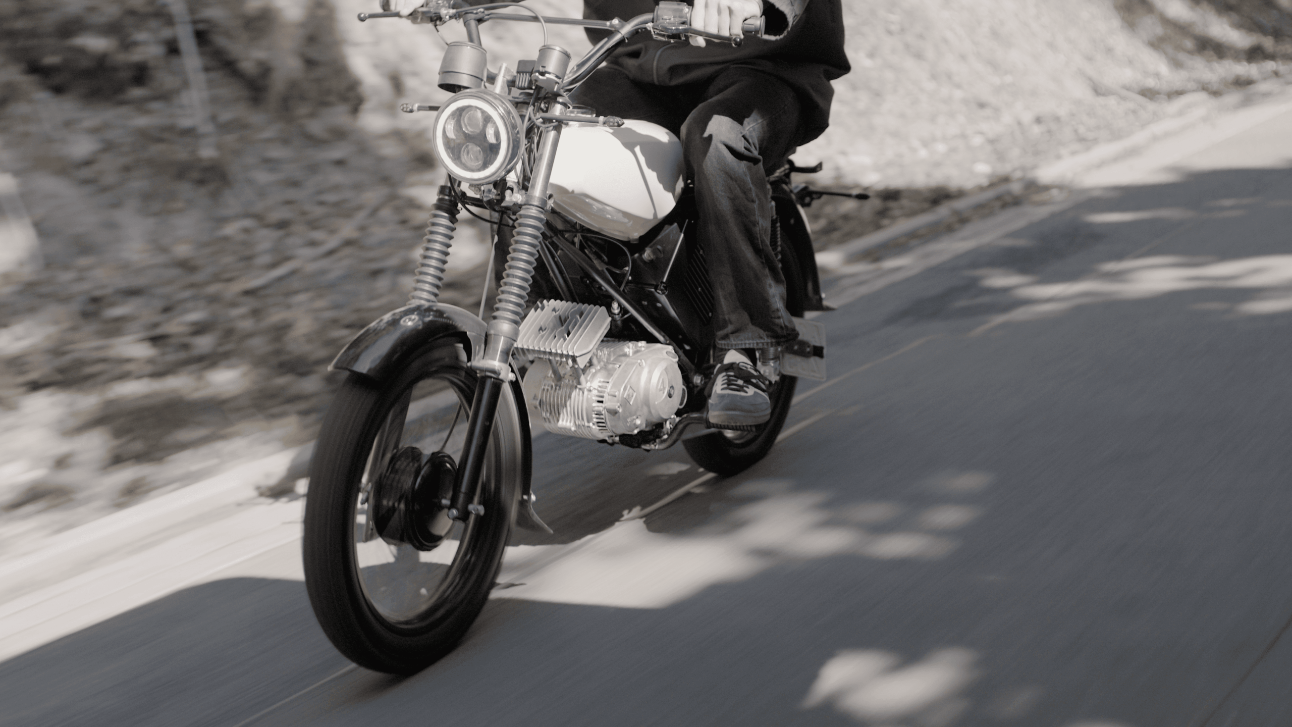 MID50 conversion kit installed in Simson S51